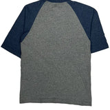 Sports Team Logo Nike Graphic T-Shirt - Medium Blue Cotton