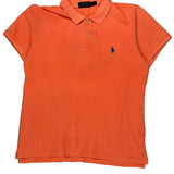 Polo By Ralph Lauren Polo Shirt - Large Orange Cotton