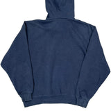 Ithaca Lacrosse Nike College Hoodie - Medium Blue Cotton