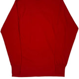 Run For Humanity 5K Classic Screen Stars Single Stitch Long Sleeve T-Shirt - Medium Red Cotton Blend