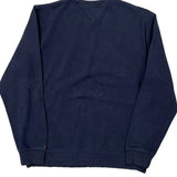 Tommy Hilfiger Spellout Sweatshirt - XL Navy Cotton