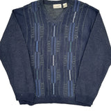 Arnold Palmer Sweater - XL Navy Acrylic Blend