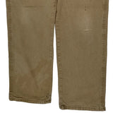 Wrangler Carpenter Trousers - 37W 32L Beige Cotton
