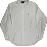 Yarmouth Ralph Lauren Shirt - XL White Cotton
