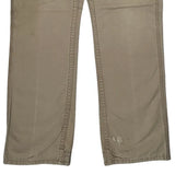 Unbranded Cargo Trousers - 36W 34L Beige Cotton