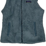 Patagonia Fleece Vest - Small Blue Polyester