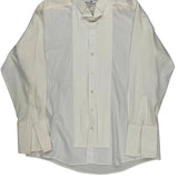 Dress Double Cuff Pierre Balmain Shirt - XL White Polyester Blend