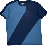 Nike Asymmetric T-Shirt - 2XL Blue Cotton