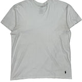 Polo By Ralph Lauren T-Shirt - Large White Cotton