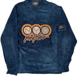 Johnny Blaze Sweater - XL Blue Acrylic
