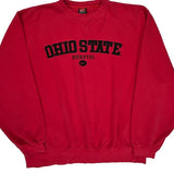 Ohio State Buckeyes Nike College Sweatshirt - Large Red Cotton