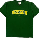 Oregon Nike College T-Shirt - Medium Green Cotton