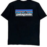 Patagonia Graphic T-Shirt - Medium Black Cotton