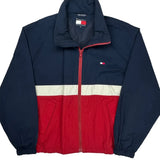 Tommy Hilfiger Windbreaker - Medium White Polyester