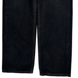 505 Levis Jeans - 34W 30L Black Cotton