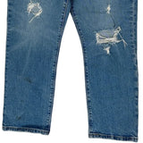 501 Levis Jeans - 32W 27L Blue Cotton