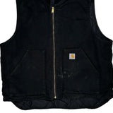 Carhartt Vest - XL Black Cotton