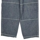 Rooky Carpenter Trousers - 36W 28L Blue Cotton