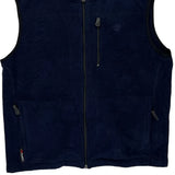 Timberland Fleece Jacket - Large Navy Polyester