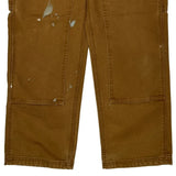 Craftsman Carpenter Trousers - 30W 30L Brown Cotton