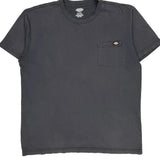 Dickies T-Shirt - XL Gray Cotton