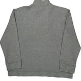 Ralph Lauren 1/4 Zip - Large Gray Cotton