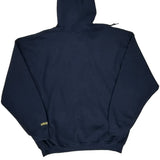 Authentic All Is One Hard Rock Cafe Graphic Hoodie - 2XL Navy Cotton