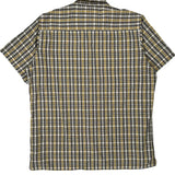 Ecko Unltd Checked Short Sleeve Shirt - Large Yellow Cotton