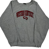 Western Kentucky University Genuine Stuff Sweatshirt - XL Grey Cotton