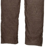 True Religion Slim Fit Jeans - 36W 32L Brown Cotton Blend