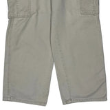 Wrangler Cargo Shorts - 34W 12L Beige Cotton