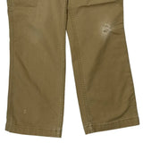 Carhartt Carpenter Trousers - 28W 30L Khaki Cotton