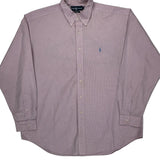 Blake Shirt Ralph Lauren Checked Shirt - XL Pink Cotton