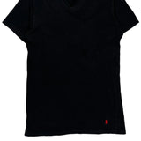 Polo By Ralph Lauren T-Shirt - Large Black Cotton