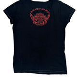 Ramstein Air Base Harley Davidson Graphic T-Shirt - XL Black Cotton