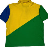 Lacoste Asymmetric Polo Shirt - XL Multicoloured Cotton