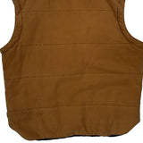 Dakota Gilet - Large Brown Cotton