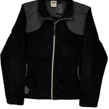 Harley Davidson Fleece Jacket - Large Black Polyester
