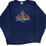 Scooby-Doo Warner Bros Cartoon Sweatshirt - 2XL Blue Cotton Blend