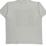 Single Stitch Ireland Unbranded Graphic T-Shirt - 2XL White Cotton