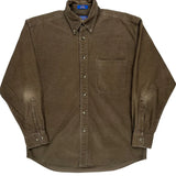 Pendleton Shirt - Medium Brown Cotton