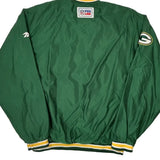 Packers Reebok Nfl Windbreaker - Medium Green Polyester