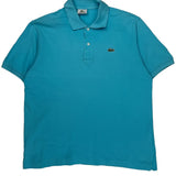 Lacoste Polo Shirt - XL Blue Cotton