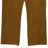 Dickies Carpenter Trousers - 33W 30L Brown Cotton