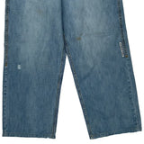 Embroidered Back Pockets Pepe Jeans Jeans - 32W 30L Light Wash Denim