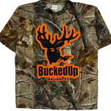 Mossy Oak Camo T-Shirt - Large Camo Cotton