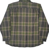 Carhartt Checked Flannel Shirt - 2XL Gray Cotton