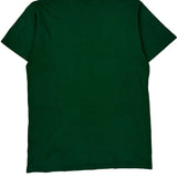 Oneita Single Stitch T-Shirt - Medium Green Cotton