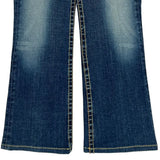 True Religion Boot Cut Jeans - 30W UK 8 Dark Wash Denim