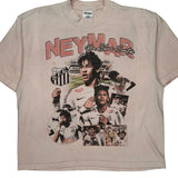 Neymar Da Silva Santos Shaka Wear Football T-Shirt - Medium Pink Cotton